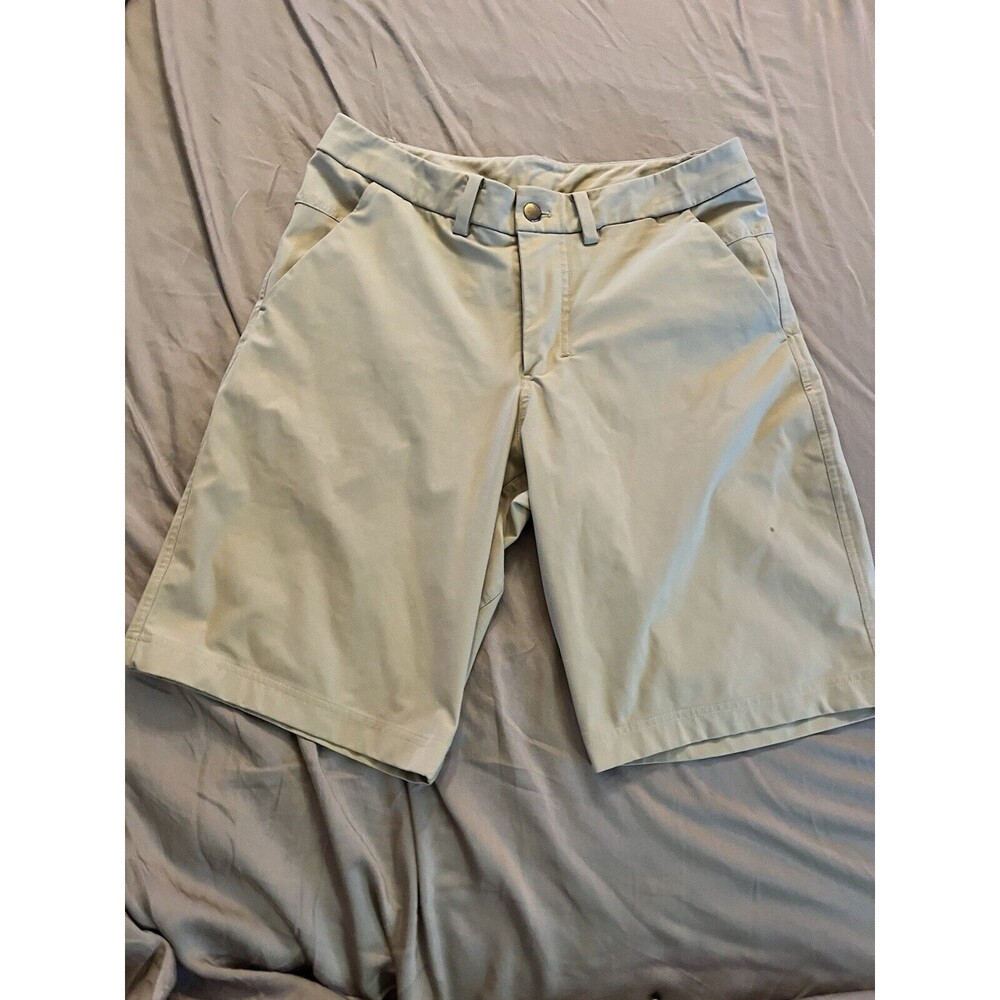 Lululemon Men’s The Works Short 10-11" Warpstreme LM7929S Beige Size 32 Golf